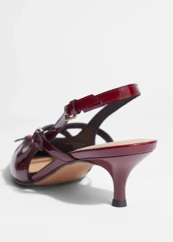 Best & Other Stories Embellished Slingback Pumps