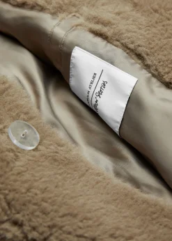 Outlet & Other Stories Faux Fur Jacket Mole
