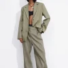 Shop & Other Stories Fitted Linen Blazer