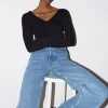Shop & Other Stories Fitted Rib-Knit Top