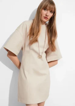 Best Sale & Other Stories Fitted Short-Sleeve Mini Dress