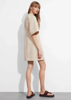 Best Sale & Other Stories Fitted Short-Sleeve Mini Dress