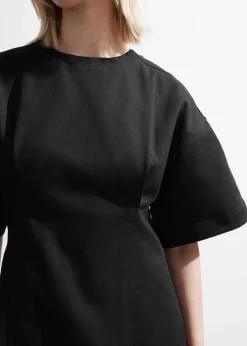 Best Sale & Other Stories Fitted Short-Sleeve Mini Dress