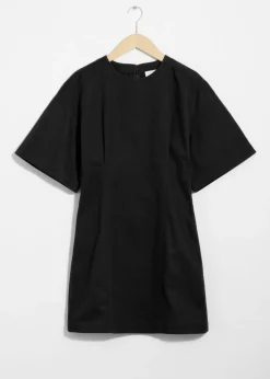 Best Sale & Other Stories Fitted Short-Sleeve Mini Dress