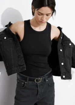 Discount & Other Stories Fitted Tank Top
