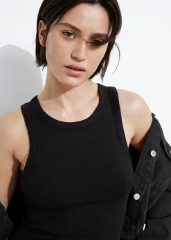 Discount & Other Stories Fitted Tank Top