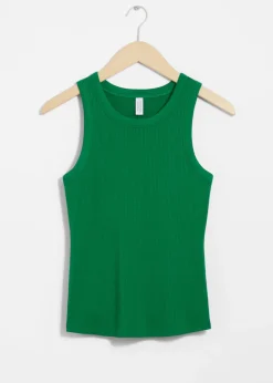 Discount & Other Stories Fitted Tank Top