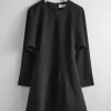 Clearance & Other Stories Flared Mini Dress Black