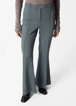 Shop & Other Stories Flared Trousers Dark Grey
