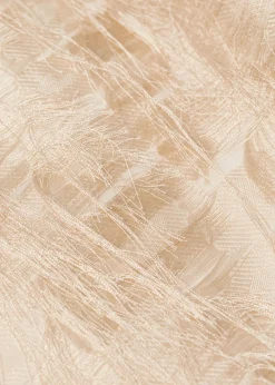 Fashion & Other Stories Frayed Mini Skirt Beige