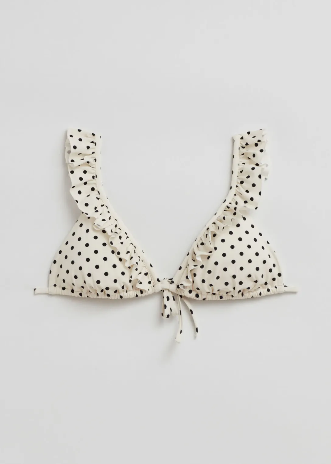 Shop & Other Stories Frilled Triangle Bikini Top