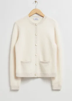 Fashion & Other Stories Fuzzy Knit Cardigan