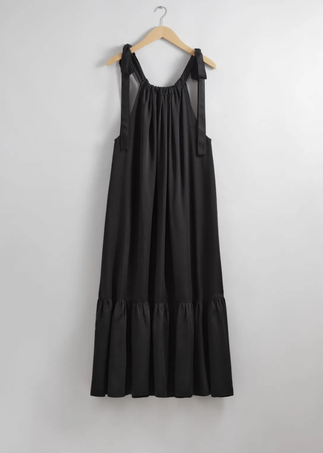 Outlet & Other Stories Gathered Sleeveless Midi Dress