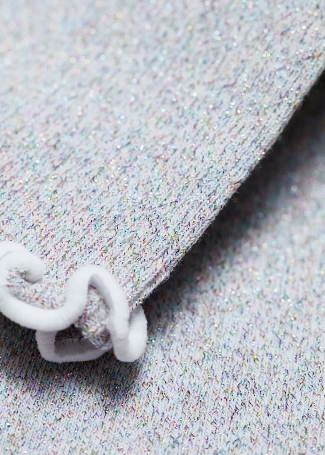 Hot & Other Stories Glitter Frill Socks