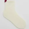 Online & Other Stories Heart Socks Cream