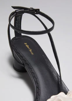 Sale & Other Stories Heeled Leather Sandals