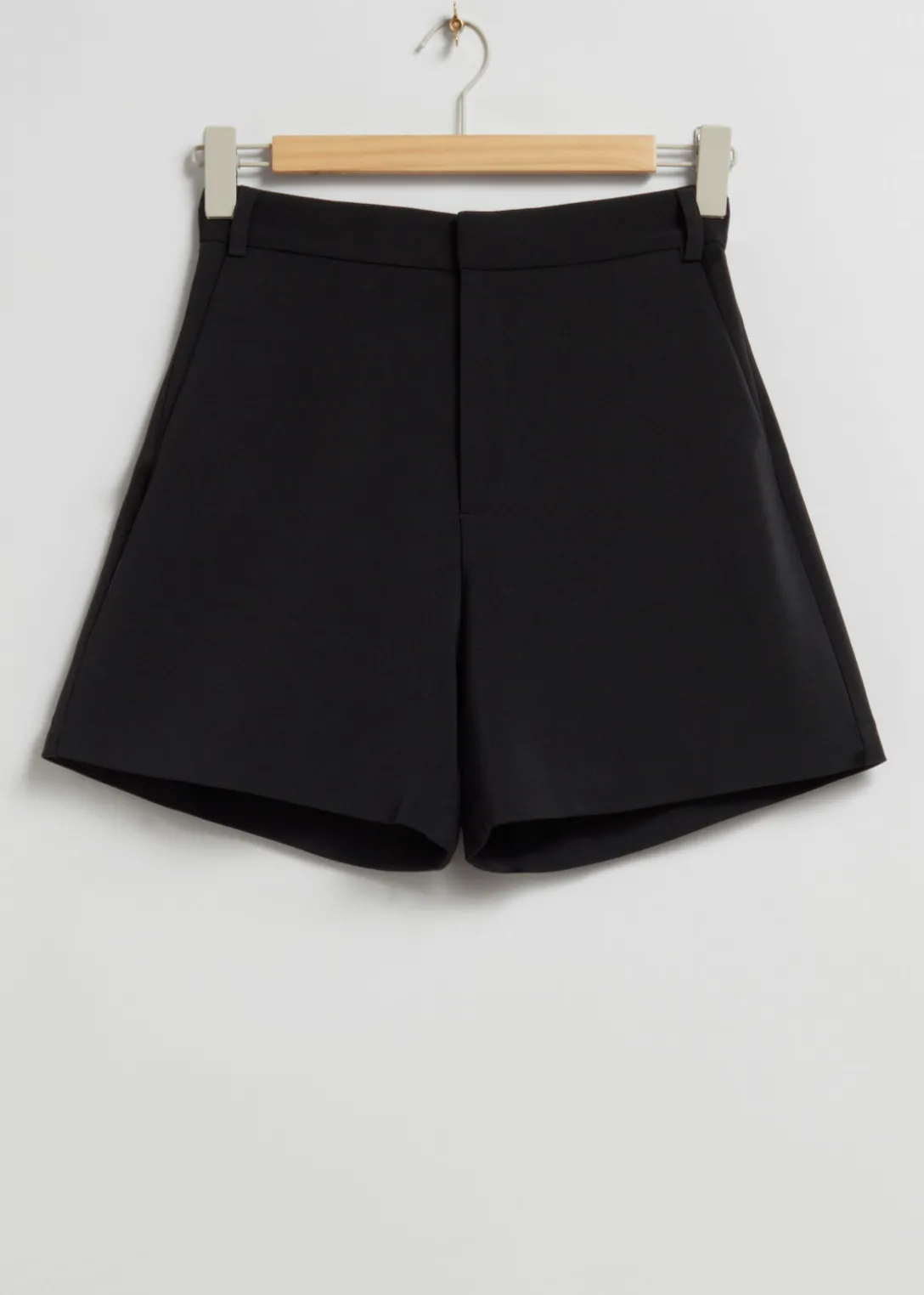 Fashion & Other Stories High Waist Shorts Black