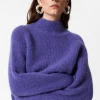 Shop & Other Stories Knitted Mock Neck Sweater