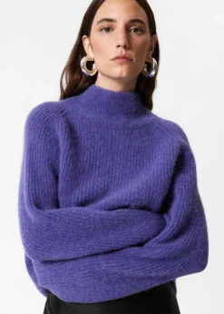 Shop & Other Stories Knitted Mock Neck Sweater