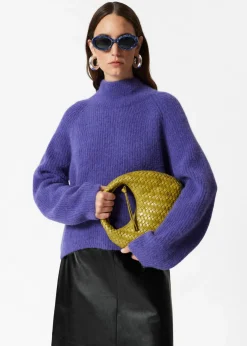 Shop & Other Stories Knitted Mock Neck Sweater