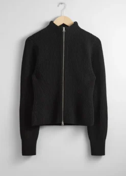 Best Sale & Other Stories Knitted Zip Cardigan