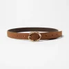 Fashion & Other Stories Knot-Buckle Leather Belt