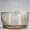 Flash Sale & Other Stories Large Canvas Tote Beige