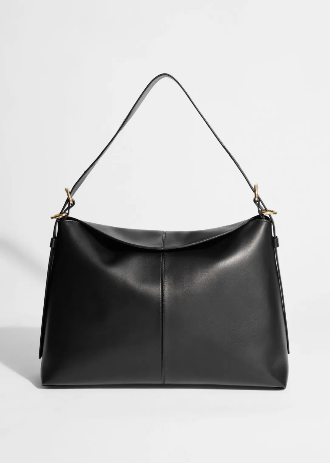 Outlet & Other Stories Large Leather Shoulder Bag