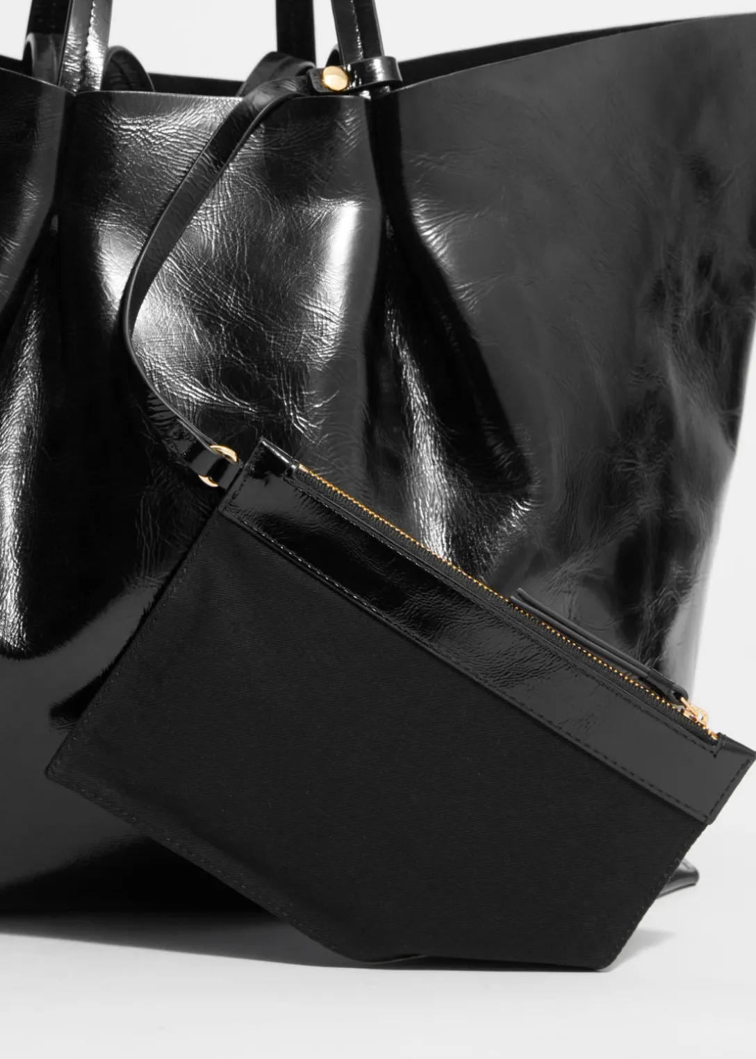 Outlet & Other Stories Large Tote Bag Black