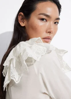 Best & Other Stories Layered Ruffle Blouse