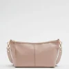 Store & Other Stories Leather Shoulder Bag Beige