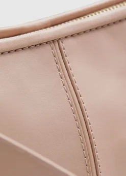 Store & Other Stories Leather Shoulder Bag Beige