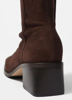 Outlet & Other Stories Leather Sock Boots