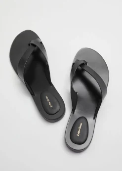 Hot & Other Stories Leather Thong Sandal