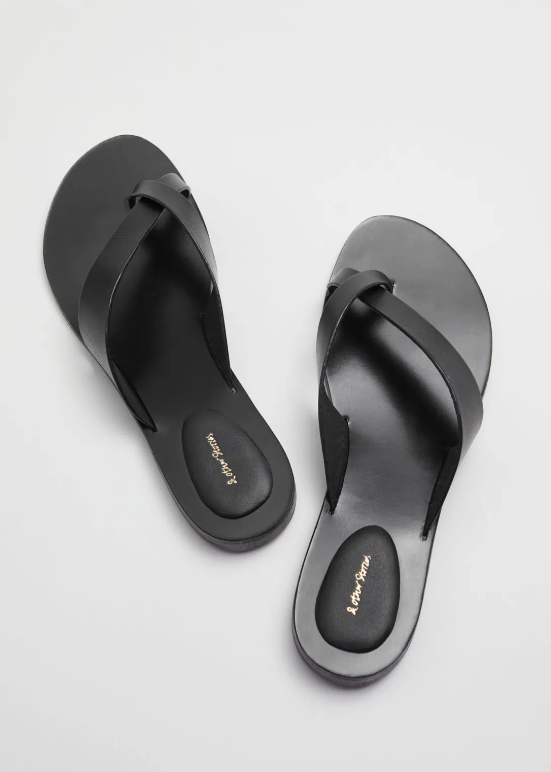 Hot & Other Stories Leather Thong Sandal