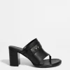 Flash Sale & Other Stories Leather Toe-Thong Mules Black