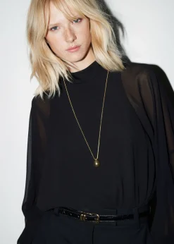 Cheap & Other Stories Long Drop-Pendant Necklace Gold