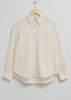Outlet & Other Stories Loose-Fit Linen Shirt