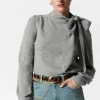 Hot & Other Stories Merino Tie-Neck Sweater
