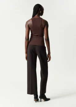 Hot & Other Stories Metal-Buckle Tank Top