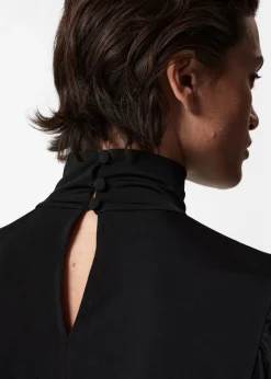 Cheap & Other Stories Mock Neck Blouse