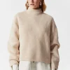 Online & Other Stories Mock Neck Merino Sweater