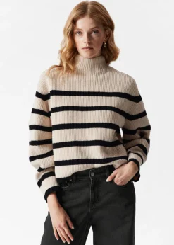 Online & Other Stories Mock Neck Merino Sweater