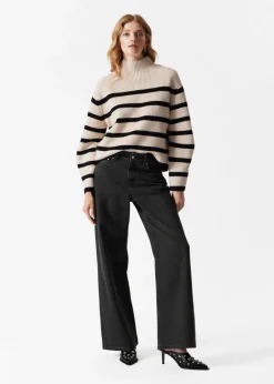 Online & Other Stories Mock Neck Merino Sweater