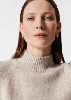 Best & Other Stories Mock Neck Wool Sweater