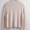 Fashion & Other Stories Mock-Neck Knit Sweater