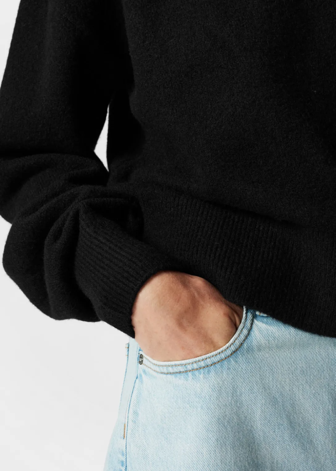 Online & Other Stories Mock-Neck Sweater