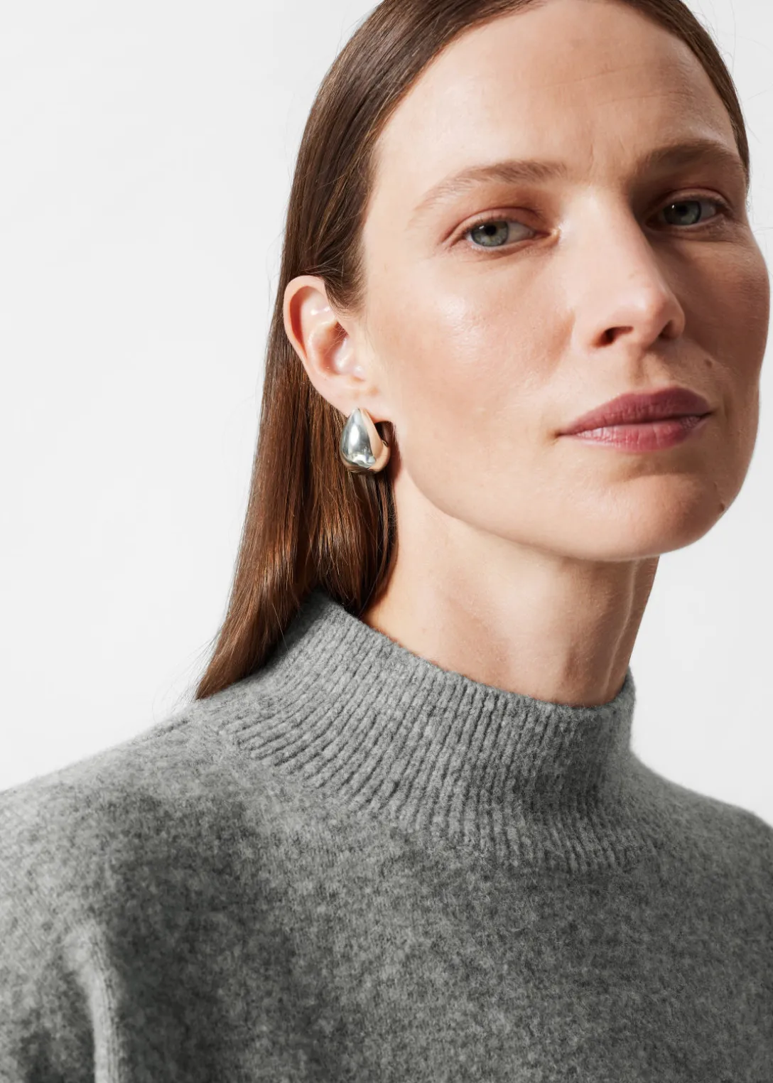 Online & Other Stories Mock-Neck Sweater
