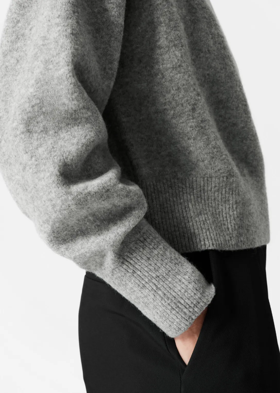 Online & Other Stories Mock-Neck Sweater