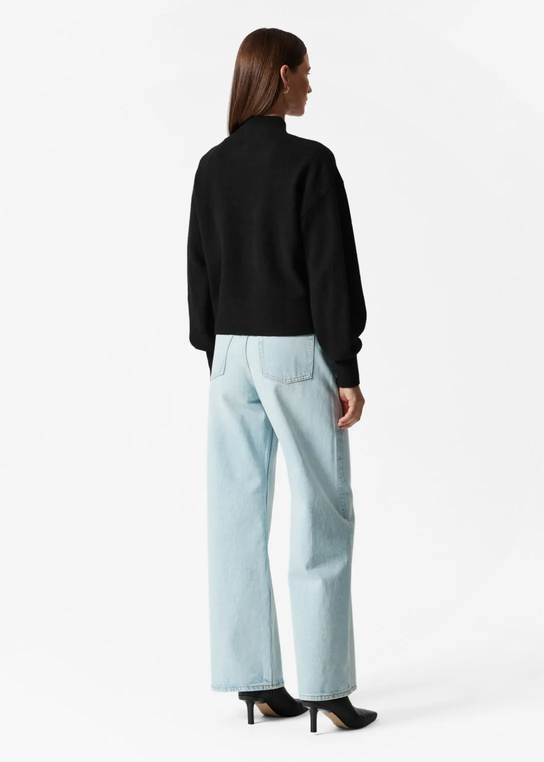 Online & Other Stories Mock-Neck Sweater